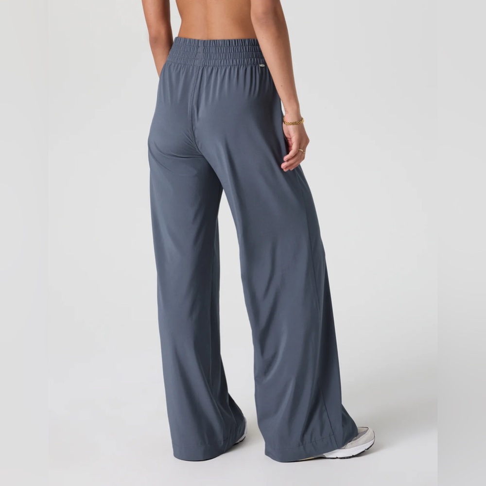Vuori Wide-Leg Lounge Pants in Slate - Picture 3 of 8